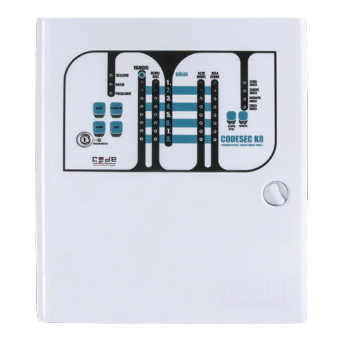CODESEC K8A Konvansiyonel Yangın İhbar Paneli